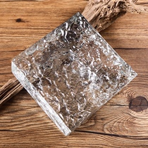 Crystal glass brick crystal brick wall brick shower rectangular sales department hotel cloud pattern porch home glass wall