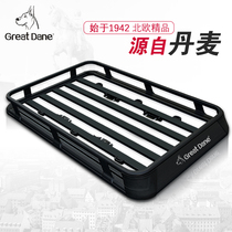Large Dane Dog Roof Luggage Frame Prado GLC Pastry L Hanlanda SUV Car Universal Travel Frame Basket