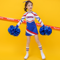 La La fuck womens basketball cheerleading new long-sleeved performance one-piece football adult cheerleading childrens clothing competition
