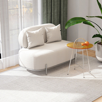 Balcony Lamb Suede Sofa Apartment Rental house Floating Windows Single Duo Designer style Silence Breeze Sloppy sofas