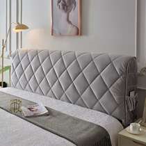 Bed cover full dust and thick Backrest Cover clip cotton wool fabric elastic sleeve leather bed soft cover cover
