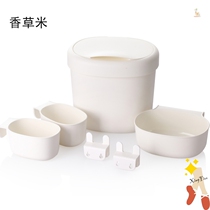 Diaper storage basket Crib diaper table Baby supplies box Finishing bedside hanging basket multi-color hanging bag box