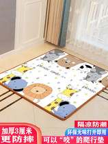 Climbing mat summer folding baby crawling mat thickened living room home children tasteless stitching foam mat non-slip
