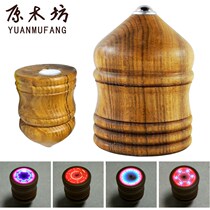 Gyro adult fitness toys outdoor pumping gyro large solid wood gyro children's square traditional gyro