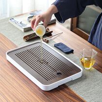 Premium tea set tea tray light luxury drain small tea table dry bubble table light Chinese small tea set set home