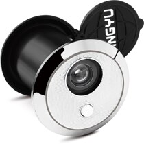 Supply household security door bell one universal cat's eye door mirror factory direct plastic 35MM aperture