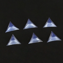 Xiying drawer corner wardrobe transparent crystal dust-proof corner cabinet corner dust-proof corner cabinet body triangle mat 100