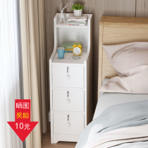 Bedside shelf Living room sofa crevice locker Dormitory drawer storage narrow cabinet Bedroom crevice bedside table