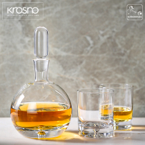 Krosno imported Legend handmade creative personality whisky bottles foreign wine bottles whisky wine set