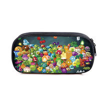 Plants vs zombies stationery box net red cartoon 12th grade male pencil box large capacity primary school pencil bag