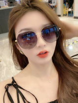 Myopia sunglasses 2021 new fashion women summer sunscreen round face big face glasses polarized sunglasses UV protection