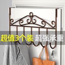 Door back hook Hole-free wall hanger Bedroom door pylons Wall storage shelves Clothes hoodie hooks