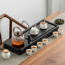 Tea Tray Kung Fu Tea Set Home Fully Automatic All In One Small Drainage Tea Stand Kettle Dry Brew Tea Tray Sea