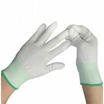 (12 pairs) pu painted finger coated gloves thin nylon breathable wear-resistant protective gloves labor protection gloves
