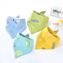 Saliva towel men and women baby autumn and winter baby cotton triangle scarf childrens scarf newborn bib bib bib bib bib