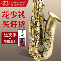 Alto saxophone beginner playing professional Taiwanese Salter alto saxophone e-flat e-flat SP-6200