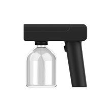Disinfection gun wireless blue light atomization spray handheld charging alcohol nano new UV button germicidal home