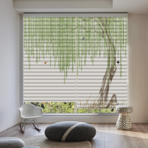 Shangri-La Curtain Curtain blinds Living room study dining room blackout lifting non-punching roller blinds