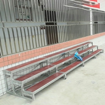 Anti-skid commercial step theater aluminum alloy folding activity booth step staircase choir collective rehearsal ladder