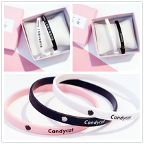 Sports bracelet couple pair of simple basketball rubber hand belt Valentines Day gift best friend hand decoration