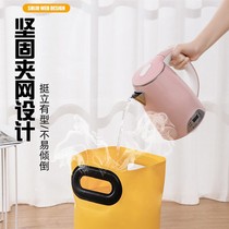  Home thin and high foot bath bucket Foldable foot bath bucket Over-the-knee deep bucket foot wash basin Travel portable insulation tote bag