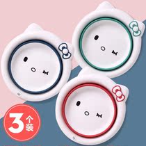 Wash ass basin Womens private parts foldable wash ass underwear panty raspberry washbasin cute girl