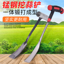 Iron shovel shovel agricultural thickening digging wild vegetables digging vegetables weeding artifact small outdoor digging tools garlic digging garlic