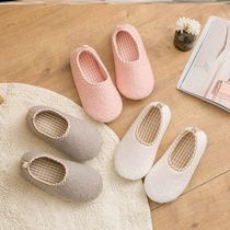 Autumn and Winter Moon shoes 10 11 months non-slip pregnant women home bag shoes women soft bottom slippers spring and autumn