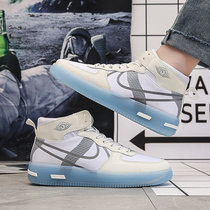 Support Hongxing Erke Putian official website aj mens shoes autumn high board shoes Air Force One Basketball Mens trendy shoes