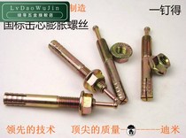 Core expansion screw one nail percussion type expansion bolt lift machine expansion hammer gecko M6M8M10M12