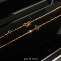 7 29 bell Chu xi Tongan flower Seiko version necklace old * guest * special * share * new * powder * not * hair 