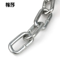 3 4 5 6 8 10mm thick galvanized iron chain lock Dog chain welded anti-theft extra thick iron chain