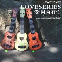 Childrens guitar toys can play ukulele real musical instruments little boys and girls beginner music piano baby gifts