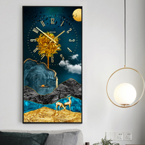 2021 new wall clock living room household fashion high-end European watch modern simple personality creative decoration