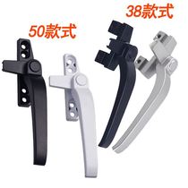 Aluminum alloy window handle accessories Turn push-pull old-fashioned open handle 38 type casement window handle Door and window handle