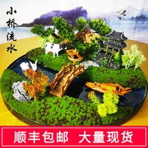 Hotel Round Table Flower Hotel Large Round Table Turntable Intermediate Swing Piece Decoration Simulation Green Planting New Chinese Table Terrace Flowers