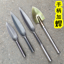 Small shovel manganese steel shovel rushing to the sea balcony planting flowers fishing digging sand digging holes digging wild vegetables gardening vegetables small shovel