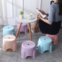 Df (buy one get one free) thick childrens stool non-slip baby stool coffee table household adult shoes plastic