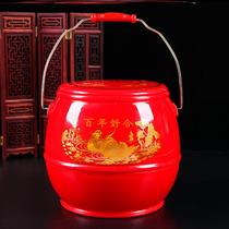 The children and grandchildrens wedding supplies the small womans bride the wedding bucket the wedding toilet for the wedding