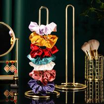 Floral headdress storage box Hairband display iron tou sheng rubber band hairclip dressing jewelry racks hair ins Wind