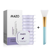 Tmall u first eggplant cleaning mud film ten pack clear pore cleaning smear type send mask brush