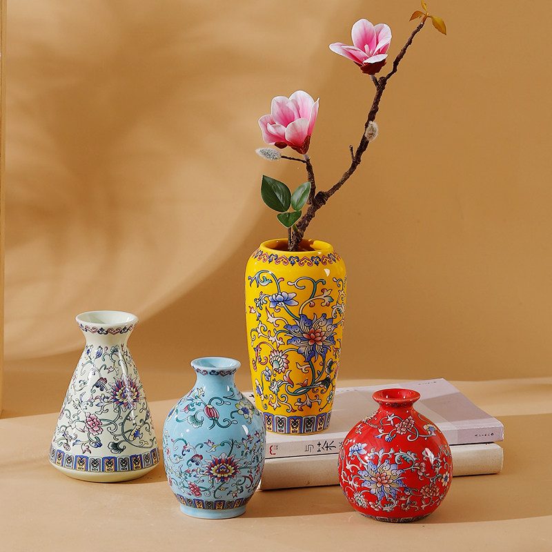 掐丝珐琅彩花瓶-掐丝珐琅彩花瓶促销价格、掐丝珐琅彩花瓶品牌- 淘宝