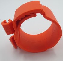 Central air conditioning copper pipe card Nylon plastic pipe card Pipe hoop cap Trachea quick exhaust fixed 10 sheath line