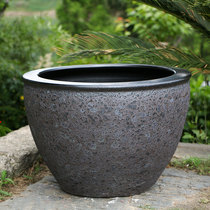 Jingdezhen ceramic fish tank goldfish tank Bowl Water lily flower pot Lotus tank Turtle tank Large calligraphy and painting water tank Balcony