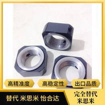 Quadrilateral fine tooth locking Anti-loose bearing screw cap BNR4 5 6 8 10 12 12 17 17 20 25 30 35