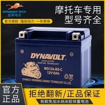 Lion Motorcycle Battery 12V5A7A9A Maintenance Free Dry Battery 125 Scooter Curved Beam Car Helping General