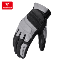 Spring Summer Motorcycle Gloves Locomotive Riding Gear Racing knight Anti-break windproof retro male and female full finger touch screen
