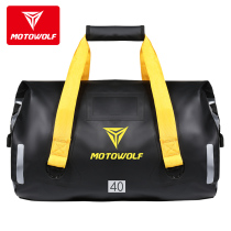 Modo Wolf Motorcycle Backseat Bag Waterproof Tail Bag Hand Riding Bag Rider Motorcycle Travel Equipment Locomotive Pack