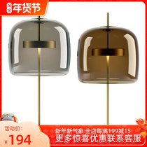 Norse minimalist creative home living room lamp post modern bedside home bedroom study light luxury glass table lamp