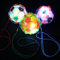 With rope electric light-emitting dancing football stall night market toys childrens music toys jumping ball